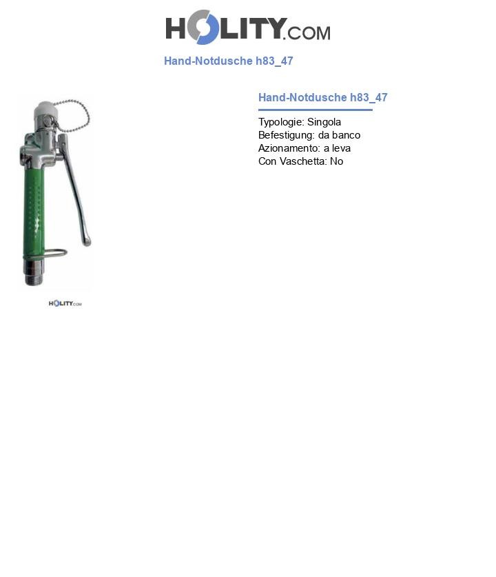 Hand-Notdusche h83_47