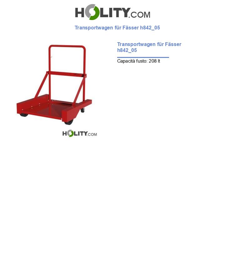 Transportwagen für Fässer h842_05