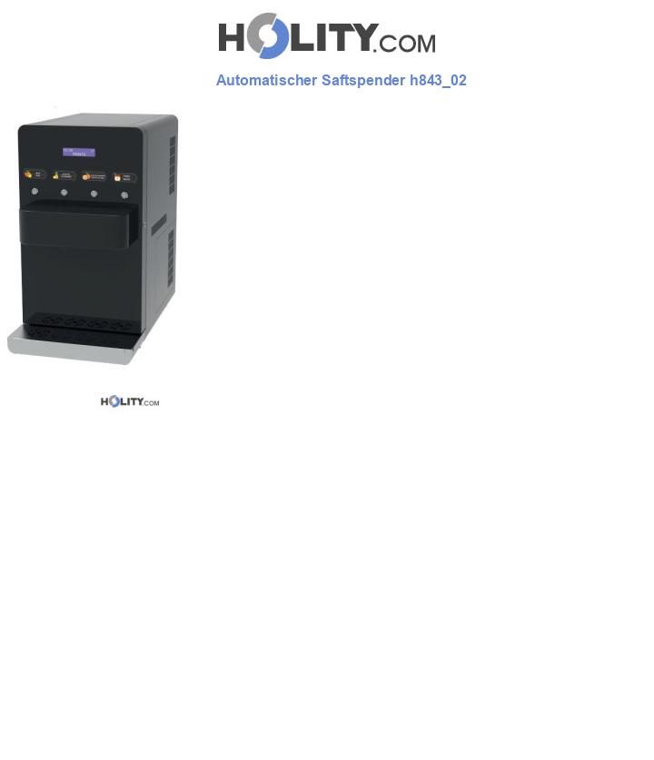 Automatischer Saftspender h843_02