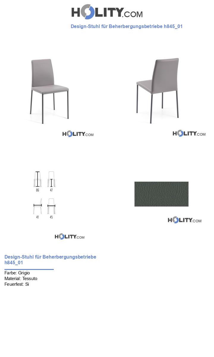 Design-Stuhl für Beherbergungsbetriebe h845_01