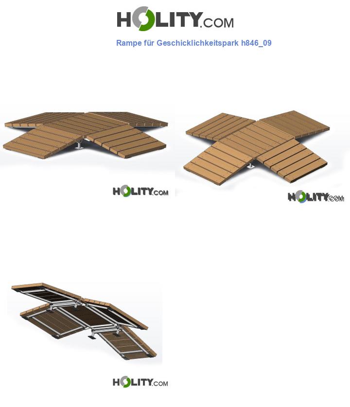 Rampe für Geschicklichkeitspark h846_09