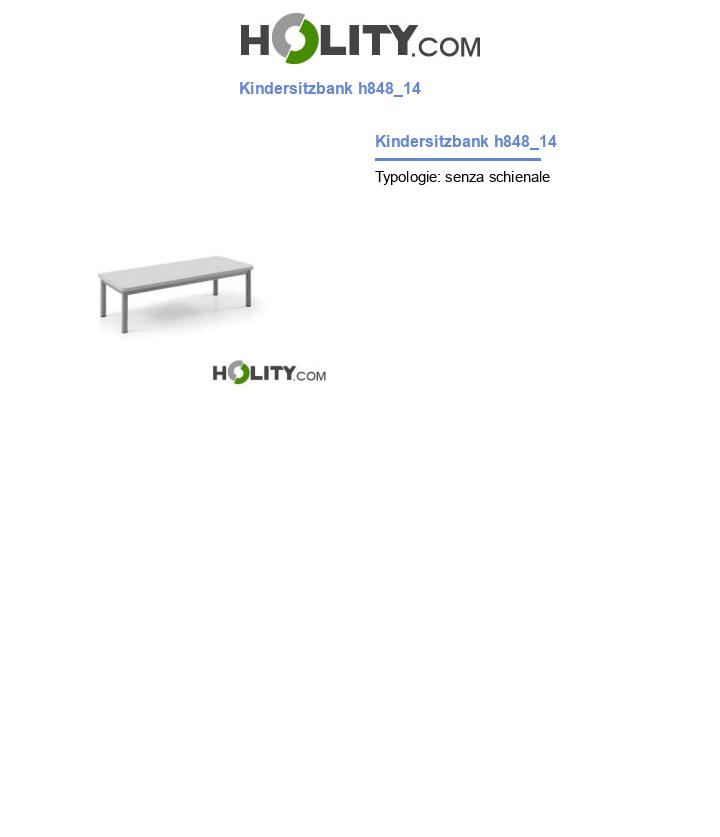 Kindersitzbank h848_14