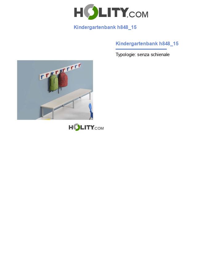 Kindergartenbank h848_15
