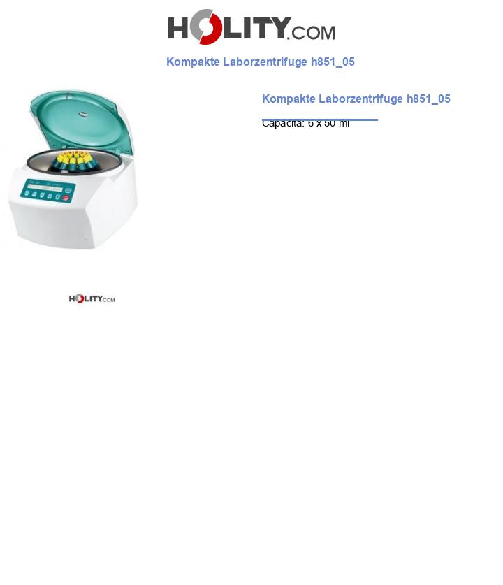 Kompakte Laborzentrifuge h851_05