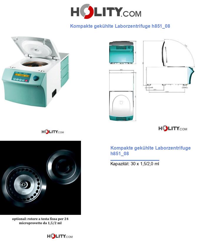 Kompakte gekühlte Laborzentrifuge h851_08