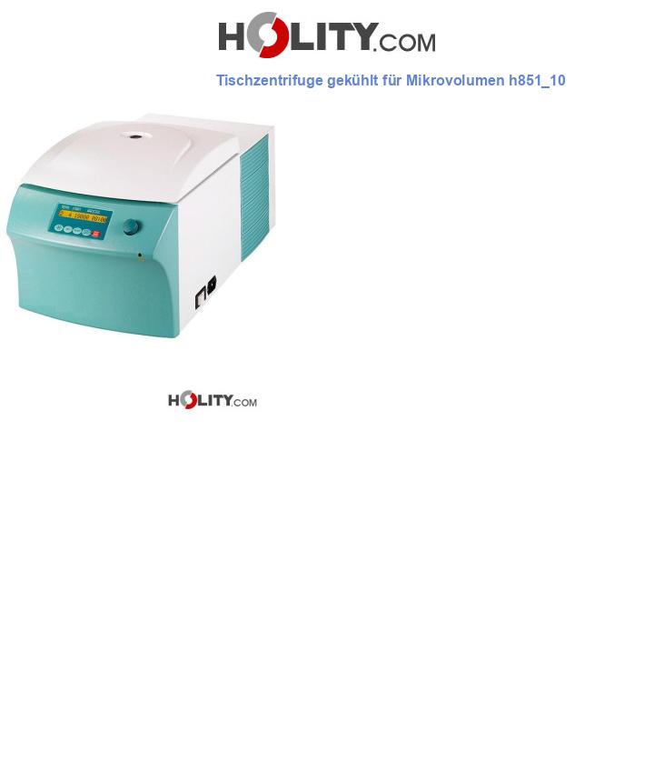 Tischzentrifuge gekühlt für Mikrovolumen h851_10