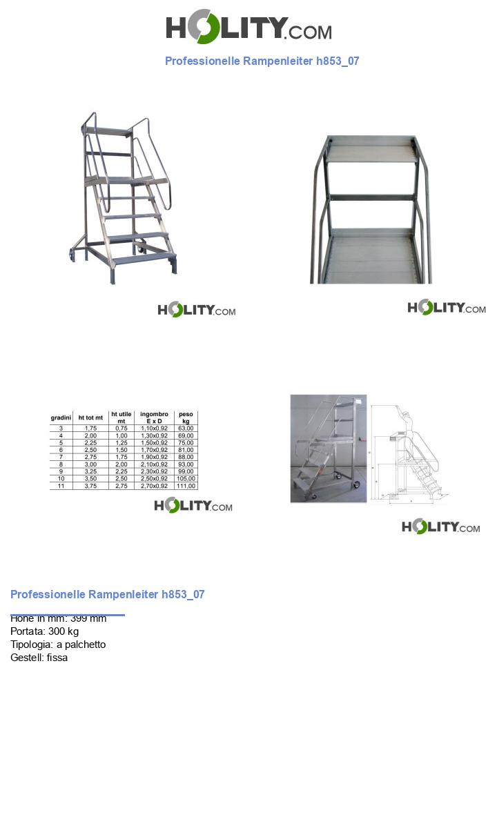 Professionelle Rampenleiter h853_07