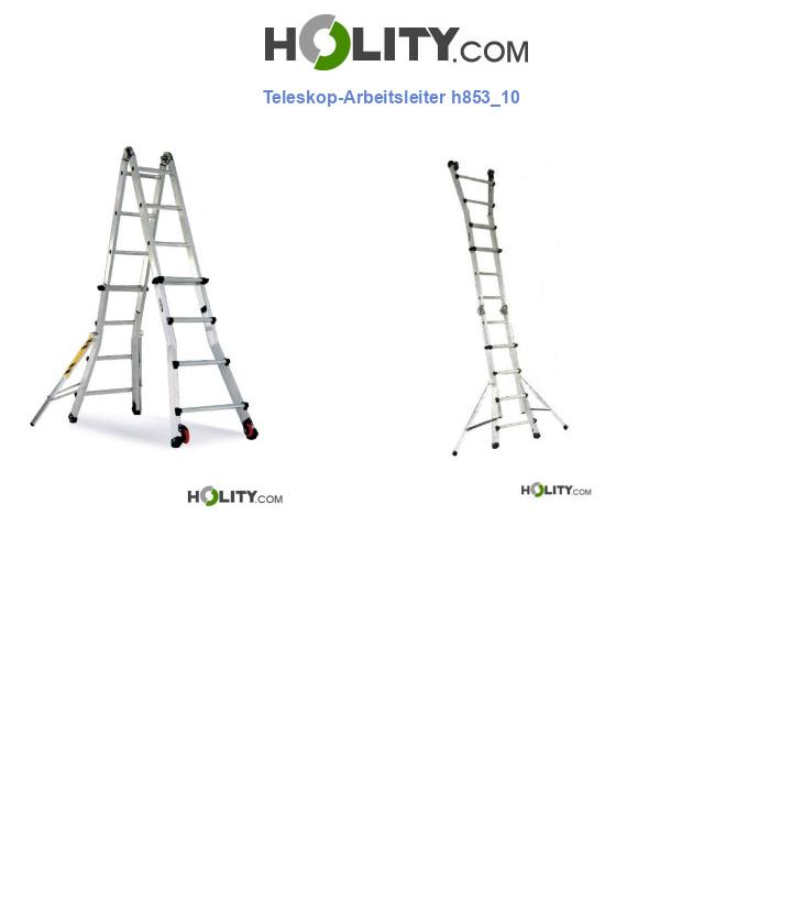 Teleskop-Arbeitsleiter h853_10