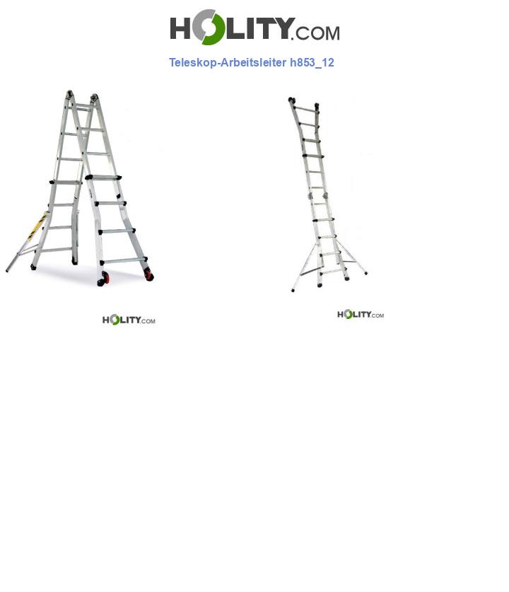 Teleskop-Arbeitsleiter h853_12