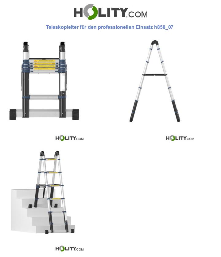 Teleskopleiter für den professionellen Einsatz h858_07