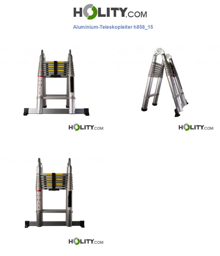 Aluminium-Teleskopleiter h858_15