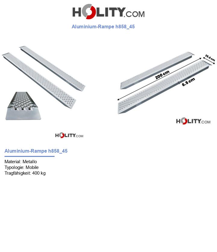 Aluminium-Rampe h858_45