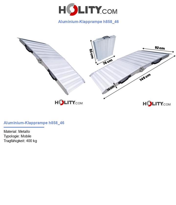 Aluminium-Klapprampe h858_46