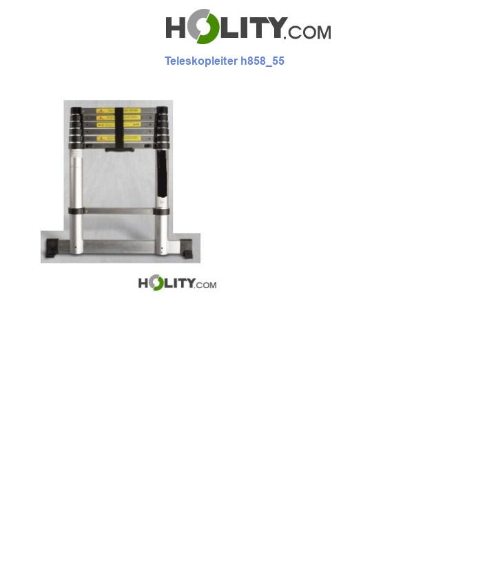 Teleskopleiter h858_55