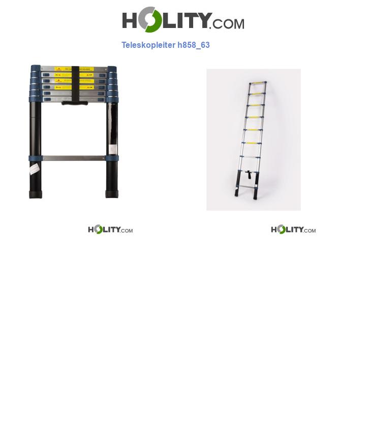 Teleskopleiter h858_63