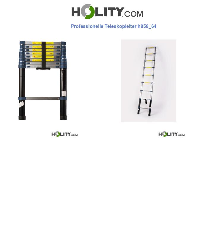 Professionelle Teleskopleiter h858_64