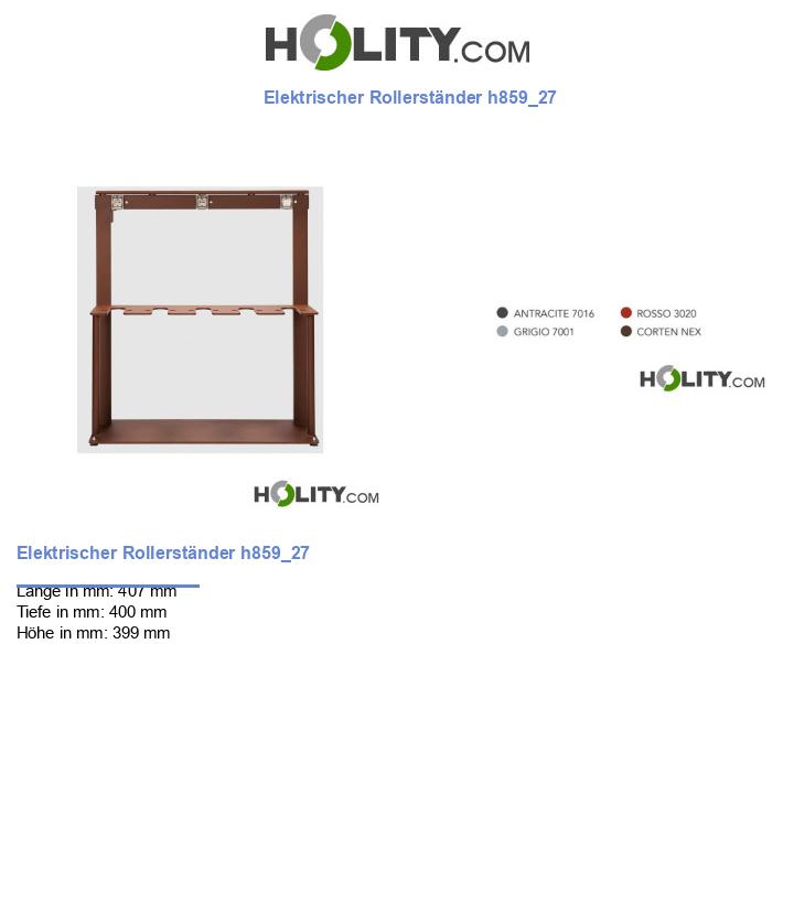 Elektrischer Rollerständer h859_27