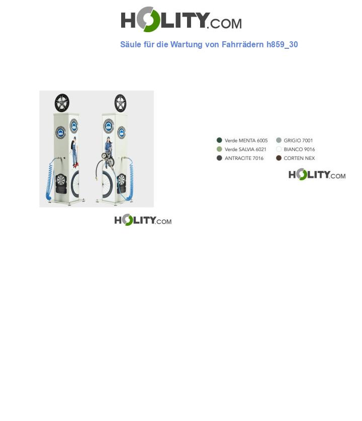 Säule für die Wartung von Fahrrädern h859_30