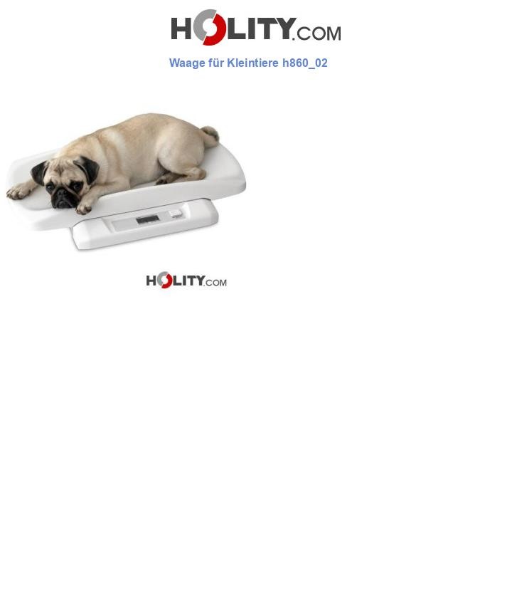 Waage für Kleintiere h860_02