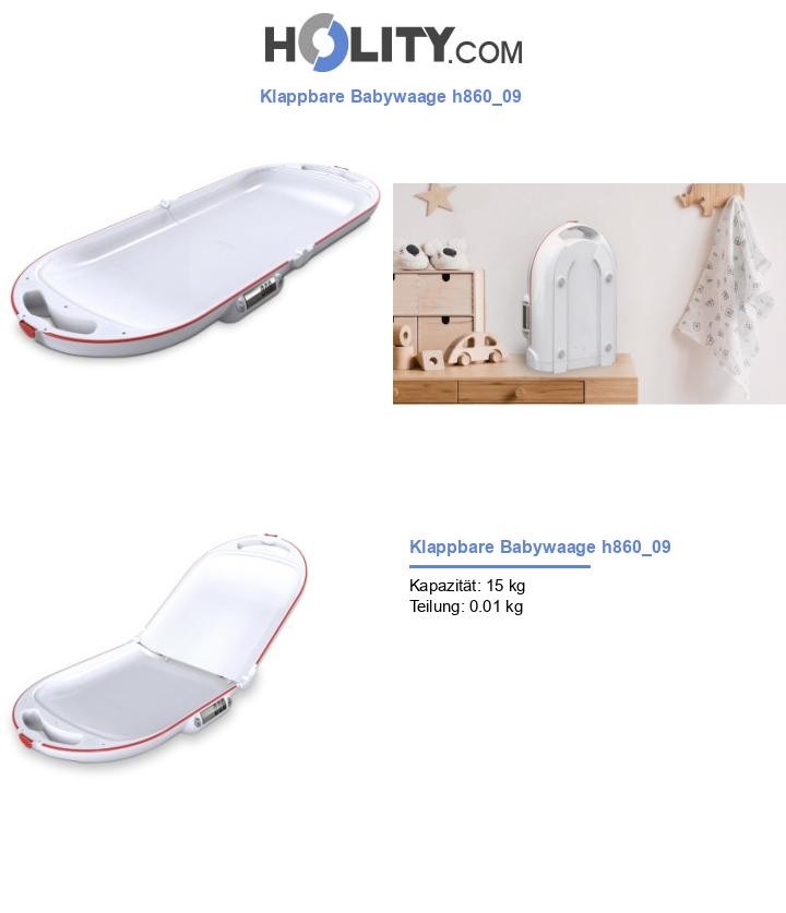 Klappbare Babywaage h860_09