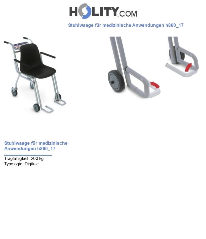 Stuhlwaage für medizinische Anwendungen h860_17