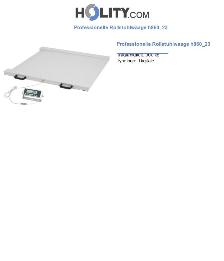 Professionelle Rollstuhlwaage h860_23