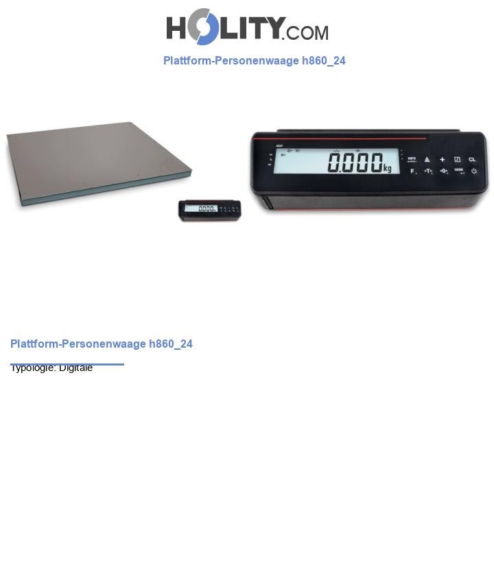 Plattform-Personenwaage h860_24
