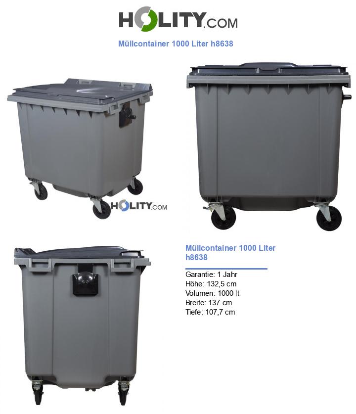 Müllcontainer 1000 Liter h8638