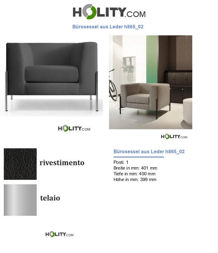 Bürosessel aus Leder h865_02