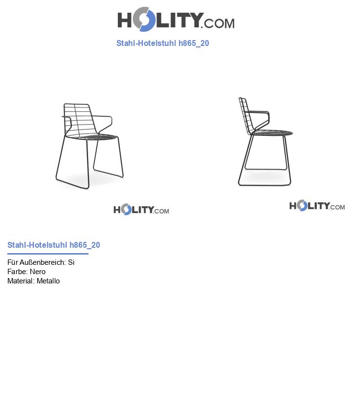 Stahl-Hotelstuhl h865_20