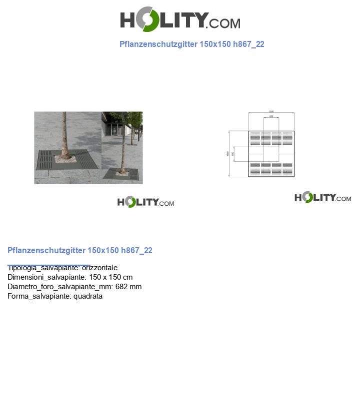 Pflanzenschutzgitter 150x150 h867_22