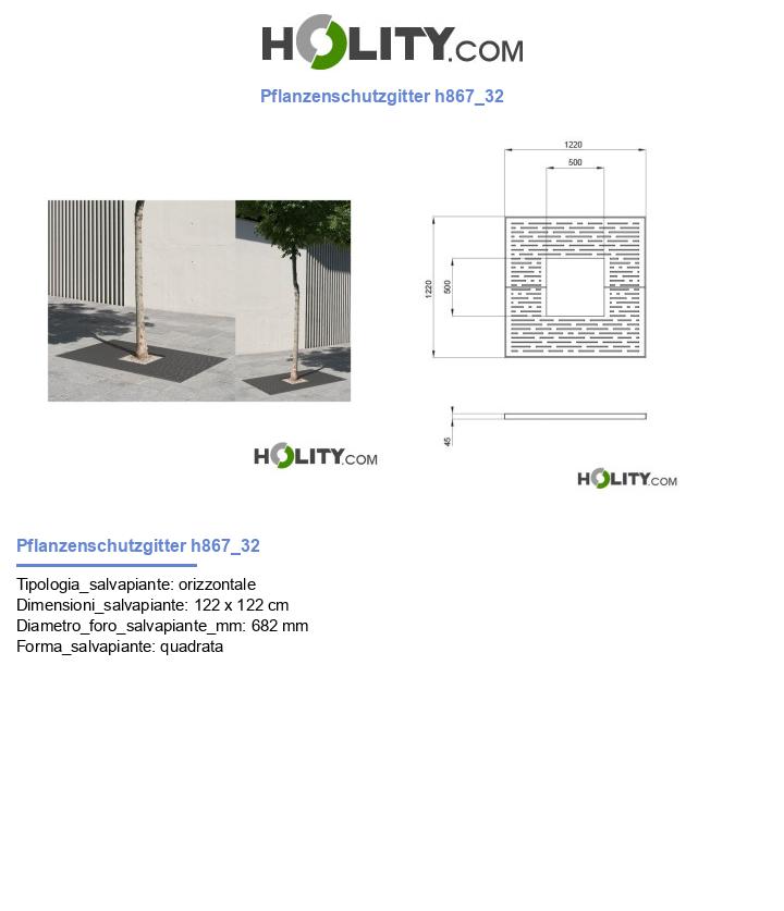 Pflanzenschutzgitter h867_32