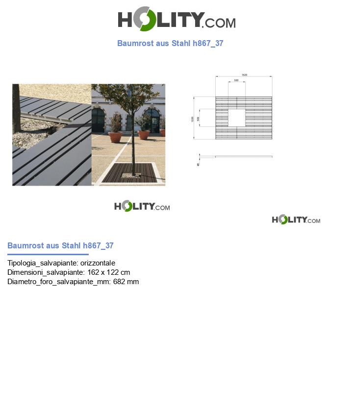 Baumrost aus Stahl h867_37
