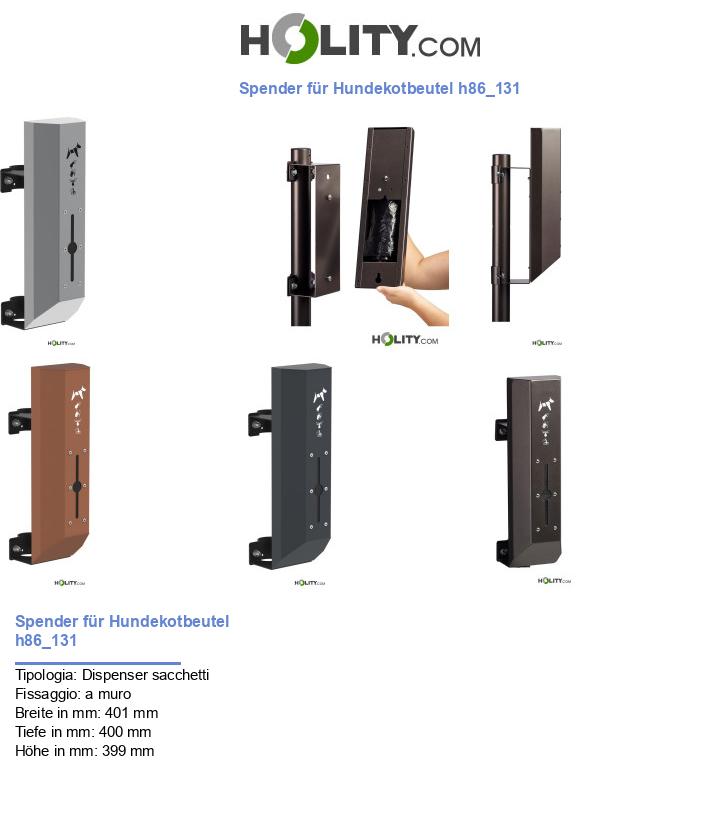 Spender für Hundekotbeutel h86_131
