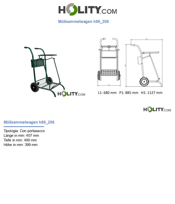 Müllsammelwagen h86_208