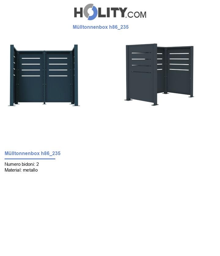 Mülltonnenbox h86_235