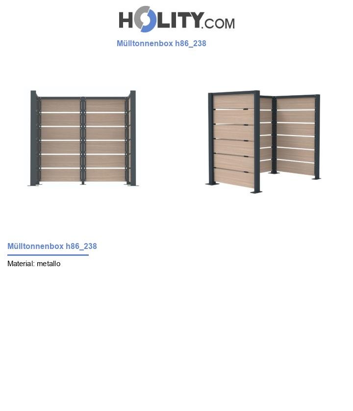 Mülltonnenbox h86_238