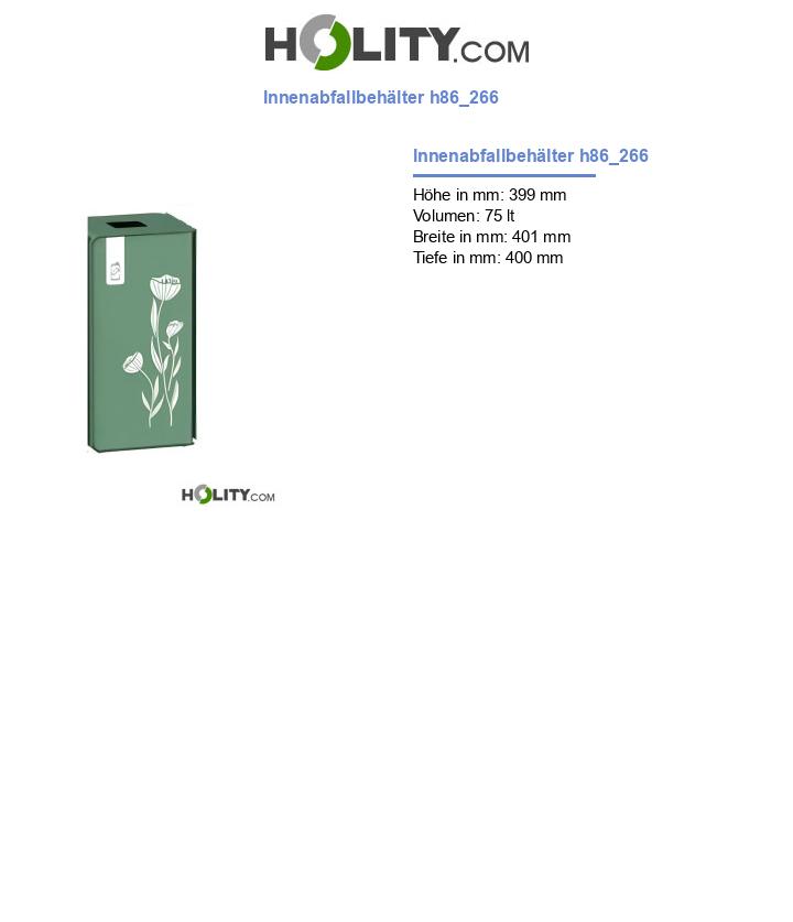 Innenabfallbehälter h86_266