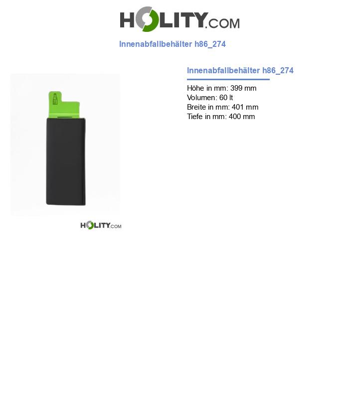 Innenabfallbehälter h86_274