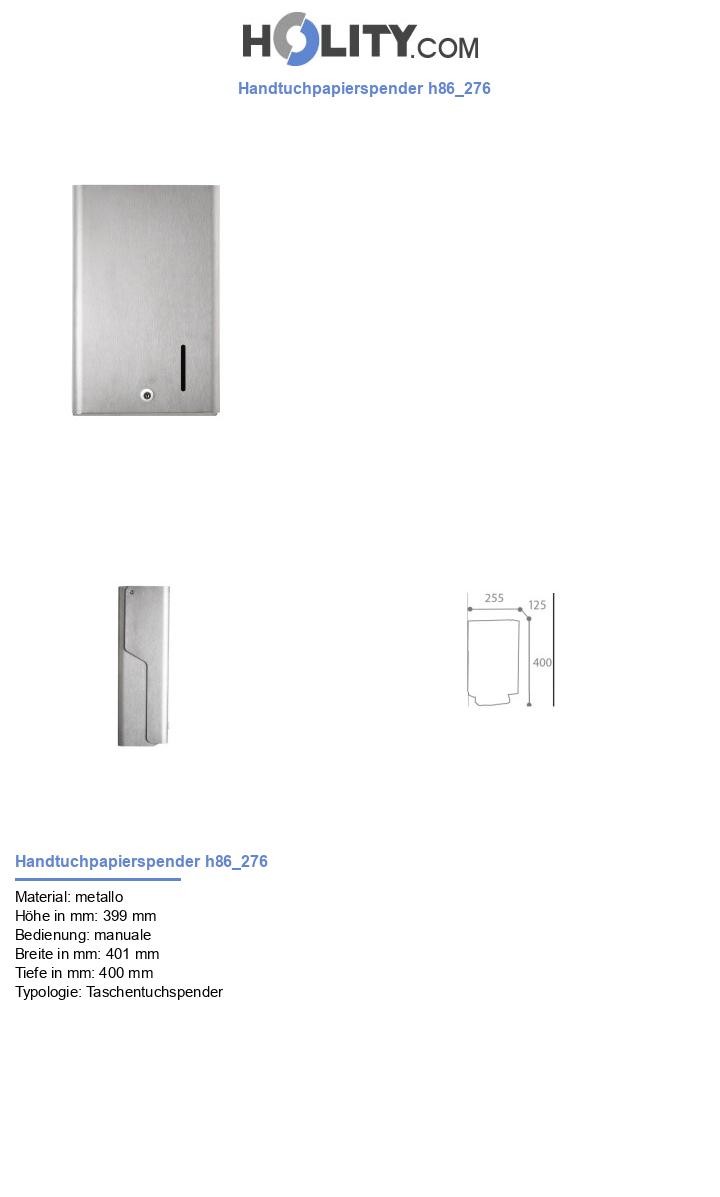 Handtuchpapierspender h86_276