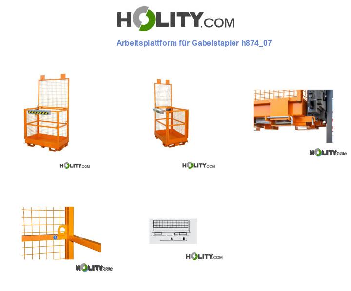 Arbeitsplattform für Gabelstapler h874_07