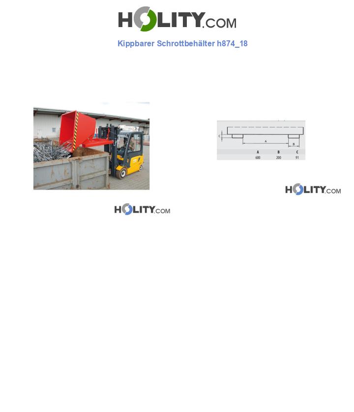 Kippbarer Schrottbehälter h874_18