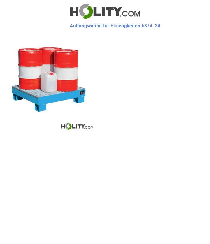 Auffangwanne für Flüssigkeiten h874_24