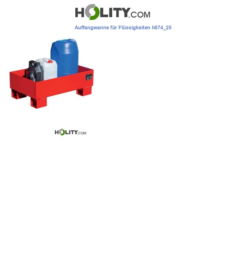 Auffangwanne für Flüssigkeiten h874_25