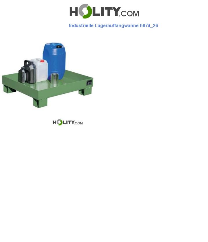 Industrielle Lagerauffangwanne h874_26