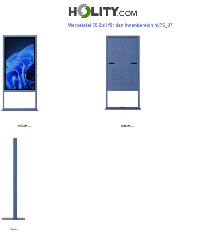 Werbetafel 55 Zoll für den Innenbereich h875_07