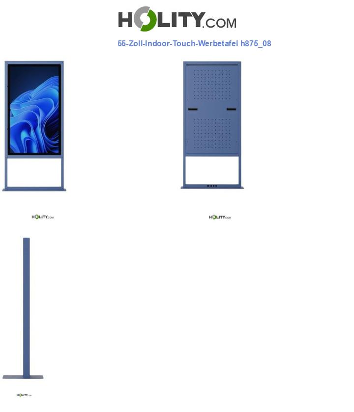 55-Zoll-Indoor-Touch-Werbetafel h875_08
