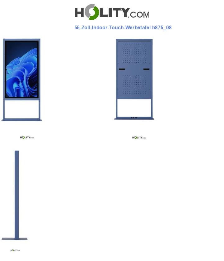 55-Zoll-Indoor-Touch-Werbetafel h875_08