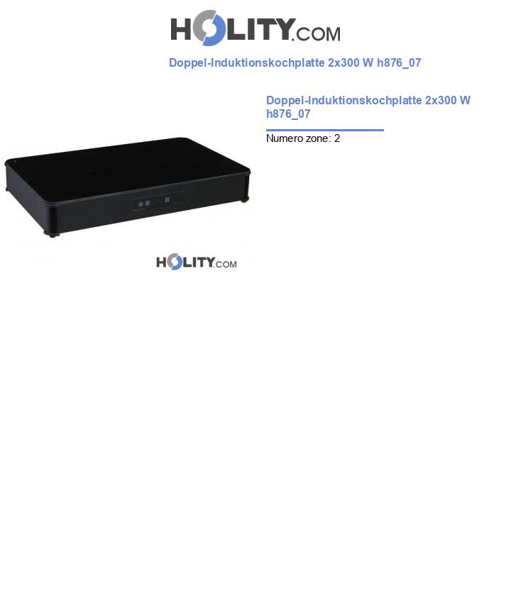 Doppel-Induktionskochplatte 2x300 W h876_07