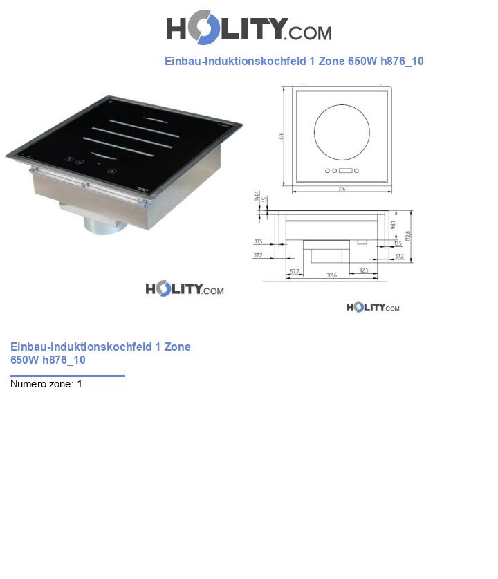 Einbau-Induktionskochfeld 1 Zone 650W h876_10